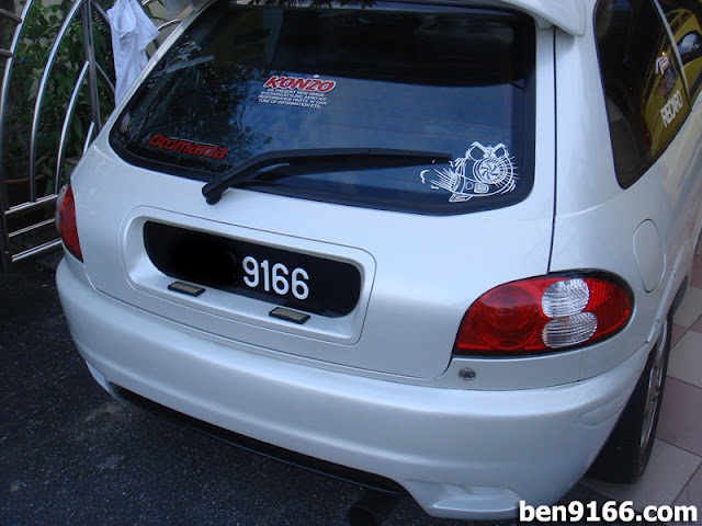 Car Detailing 2002 Proton Satria GSR Turbo 001