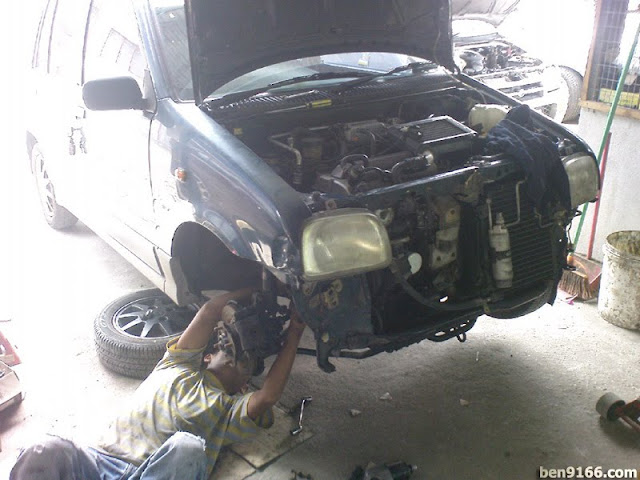 Project Kancil Mira L502s Auto Installation In Progress 001