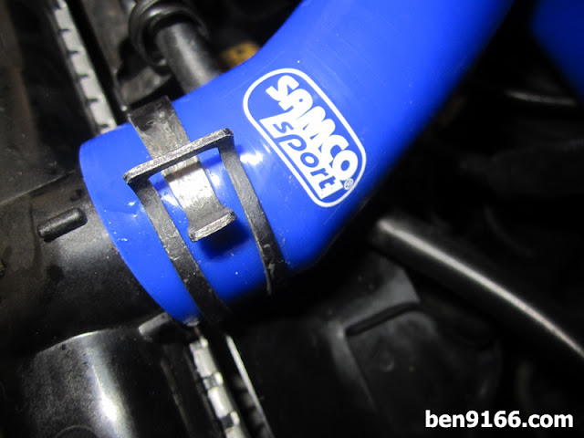 Project Satria Radiator Silicone Hose Installation 001