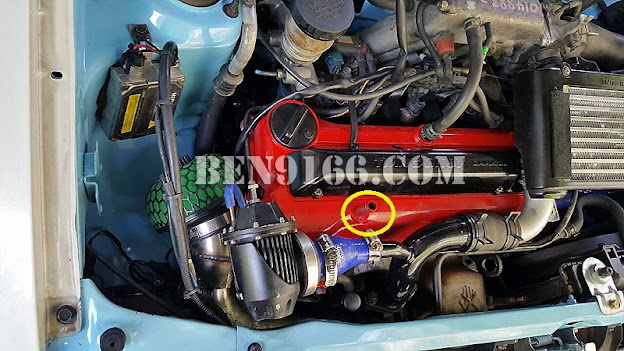 Kancil Engine Bay
