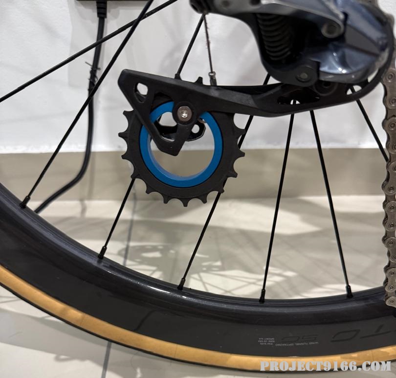 asymmetric oversized pulley