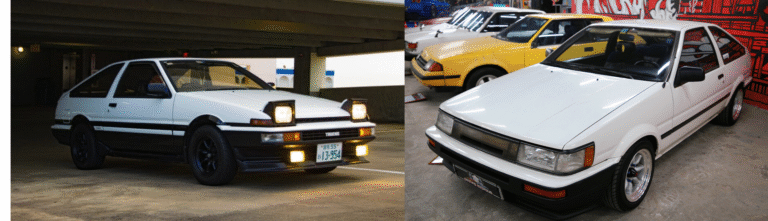 AE86 vs AE85